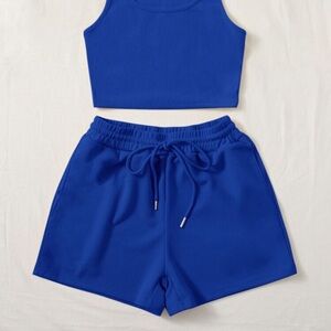 SHEIN Royal Blue Top